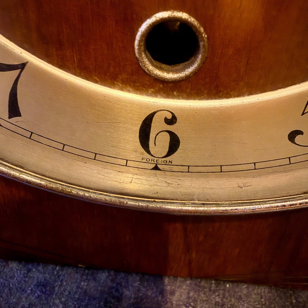 1930s Art Deco Westminster Chiming Mantel Clock – Serviced Vintage Clock - Mahn and Co Clock Repairs