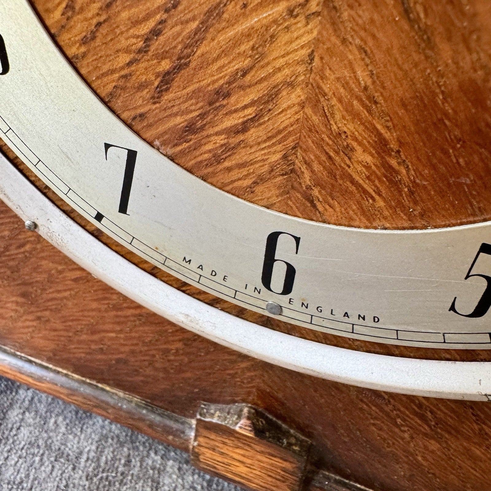 1930s English Art Deco Mantel Clock Gong Strike Fully Serviced Mechanical - Mahn and Co Clock Repairs