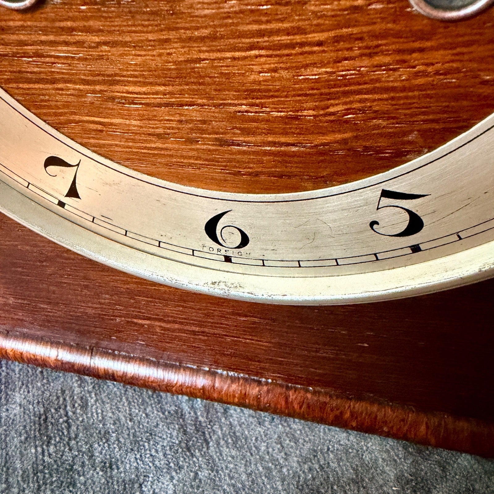 1930s HAC German Mantel Clock Fully Serviced Gong Strike Vintage Antique - Mahn and Co Clock Repairs