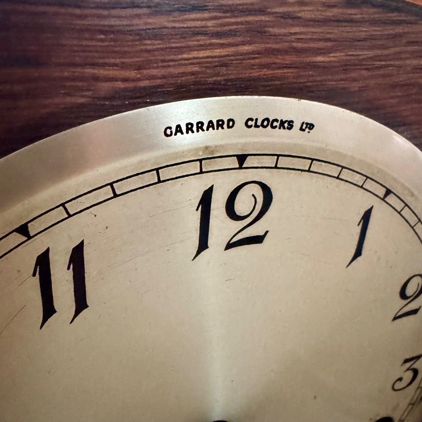 1930s Garrard Westminster Chime Mantel Clock Fully Serviced Oak England