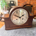 Vintage Haller German Art Deco Striking Mantel Clock Fully Serviced