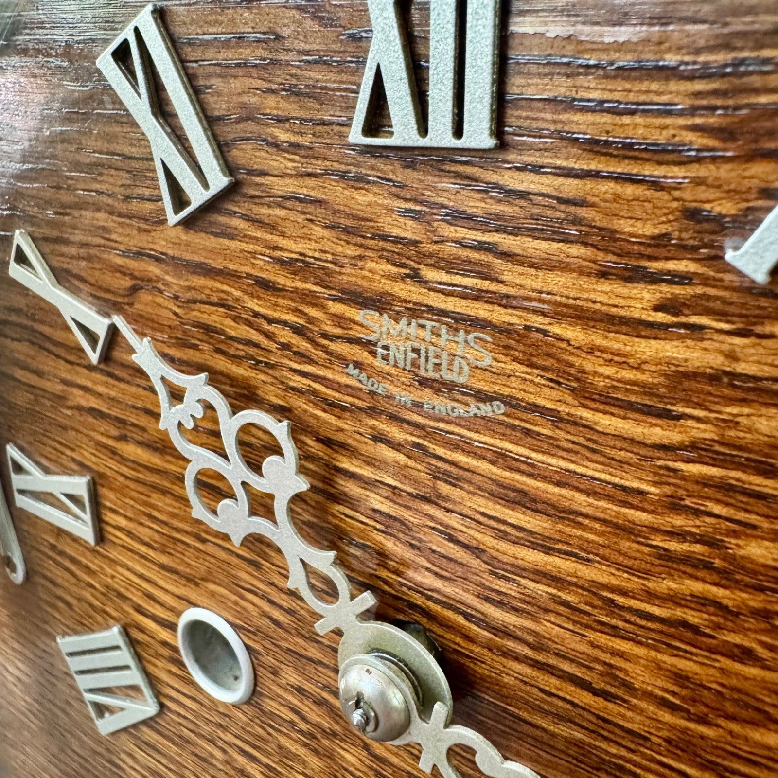Smiths Enfield Beverley Mantel Clock 1954 Vintage Gong Strike Fully Serviced