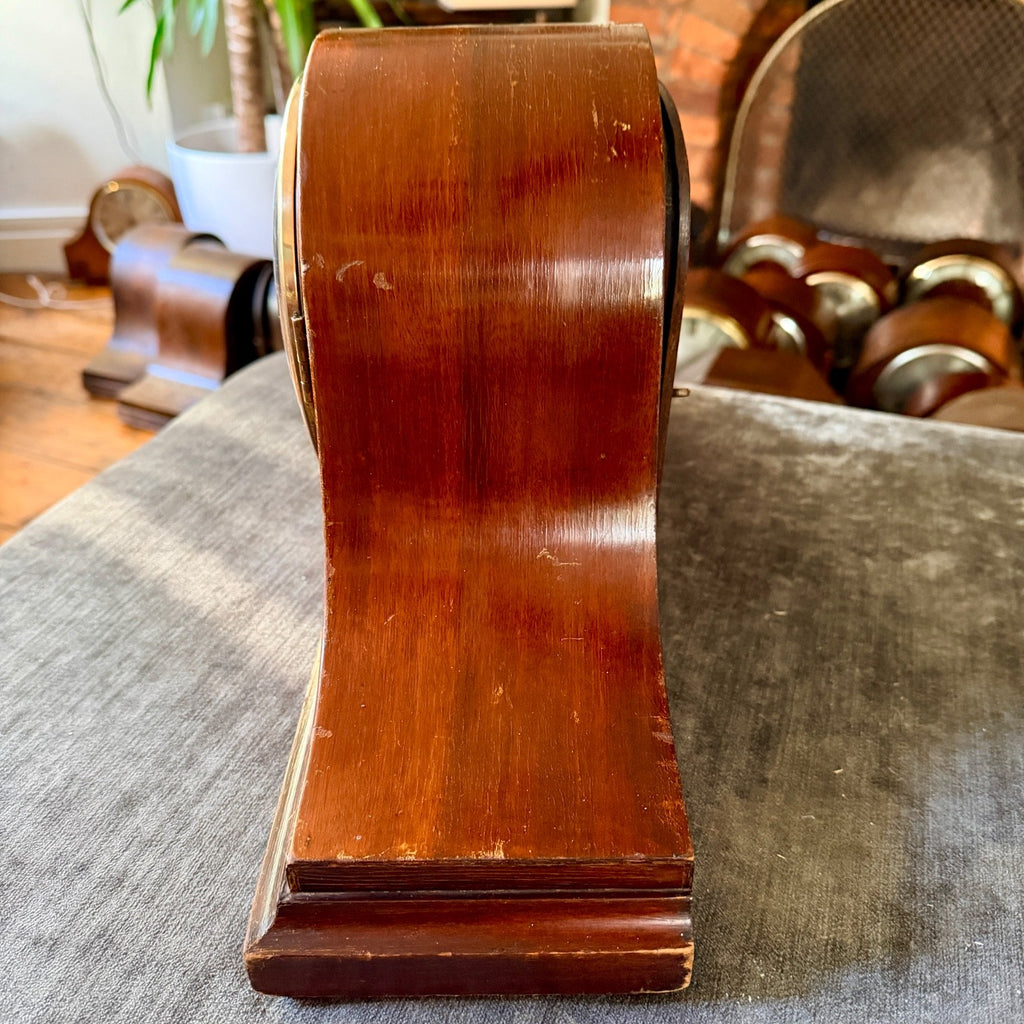 Antique Bravington’s London Inlaid Mantel Clock Gong Strike Serviced
