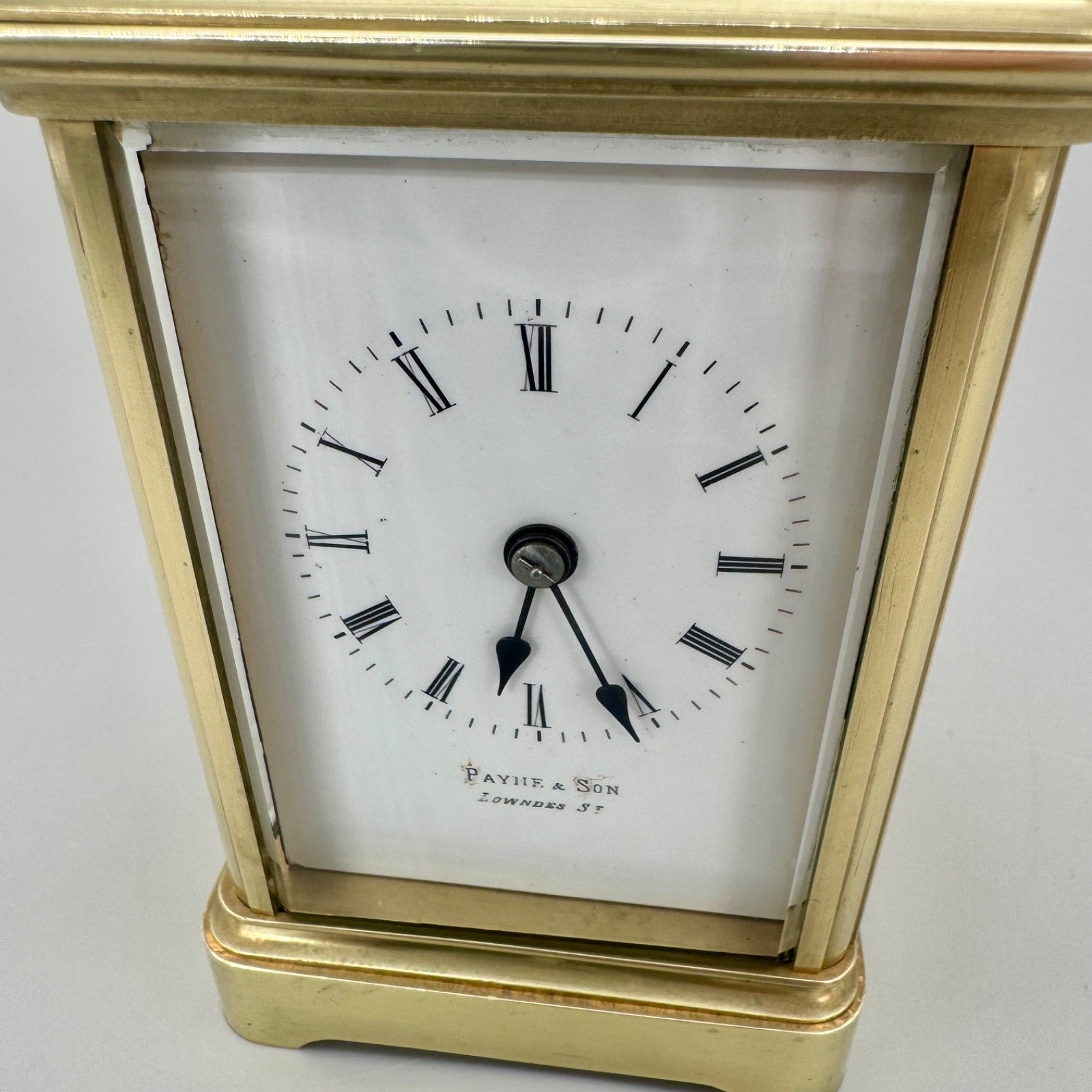 Victorian Dumas Paris Carriage Clock Payne & Son Belgravia London Fully Serviced