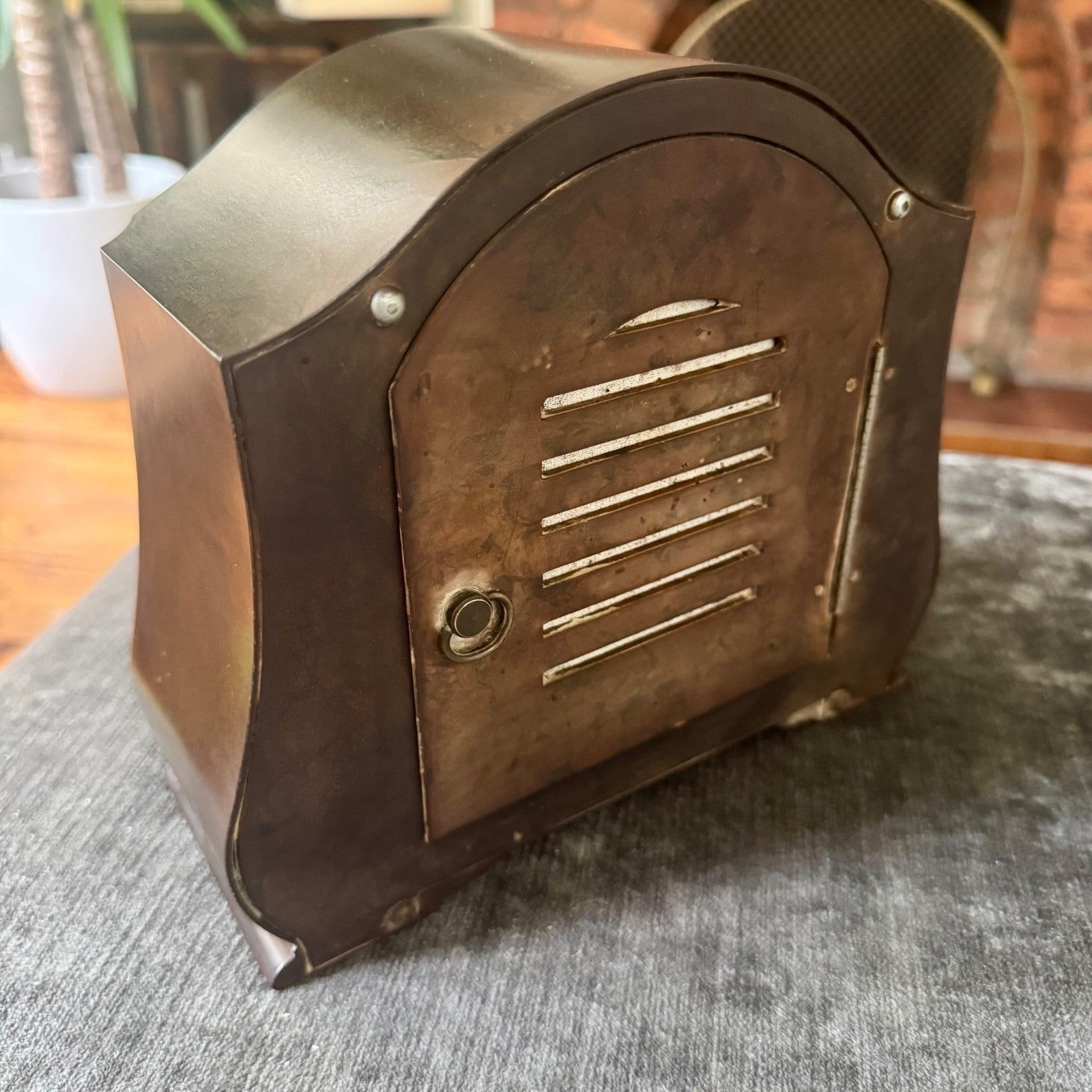 Smiths St Paul’s Bakelite Mantel Clock Bim Bam Chime Fully Serviced Working