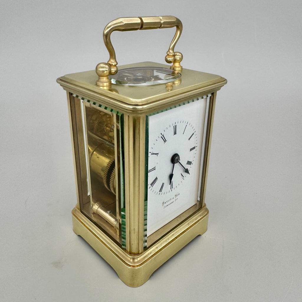 Victorian Dumas Paris Carriage Clock Payne & Son Belgravia London Fully Serviced