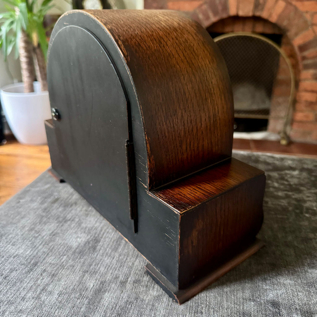 1951 Smiths Morley Mantel Clock Westminster Chime British Legion Presentation