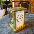 Antique French Margaine Striking Carriage Clock 61 Strand London Serviced C1890