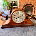 Antique Bravington’s London Inlaid Mantel Clock Gong Strike Serviced