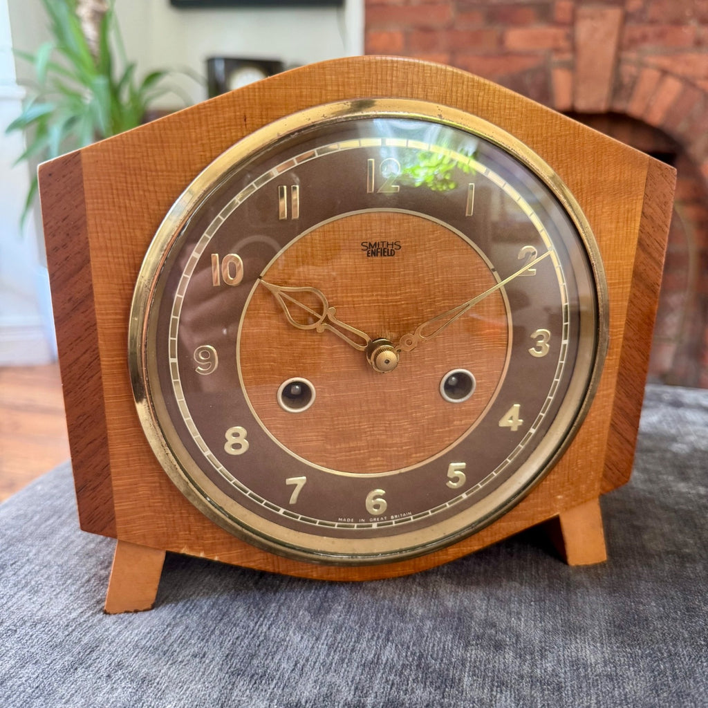 Smiths Enfield Mayflower Mantel Clock – Fully Serviced by Mahn & Co Clock Repair