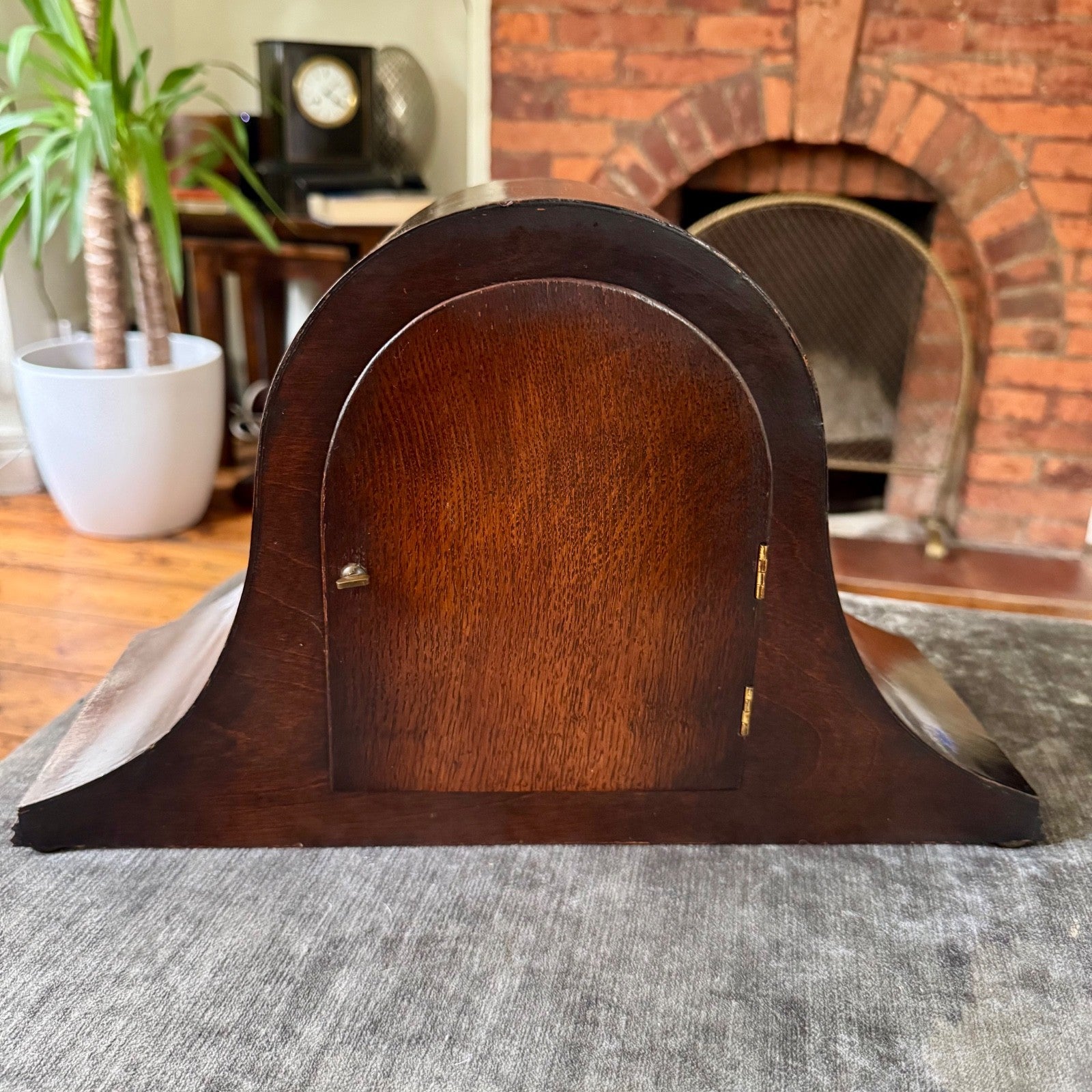 Fontenoy French Westminster Chime Mantel Clock | Fully Serviced | Mahogany Case