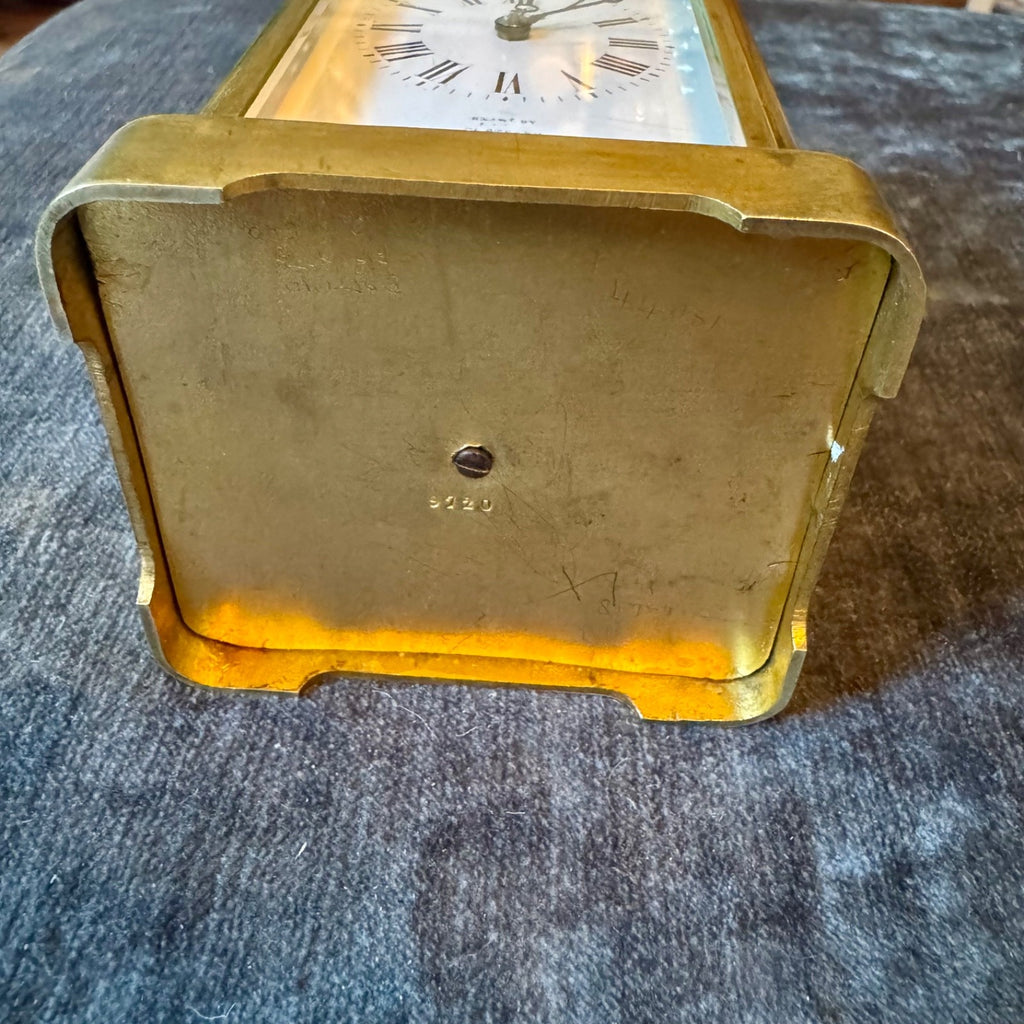 Antique French Margaine Striking Carriage Clock 61 Strand London Serviced C1890