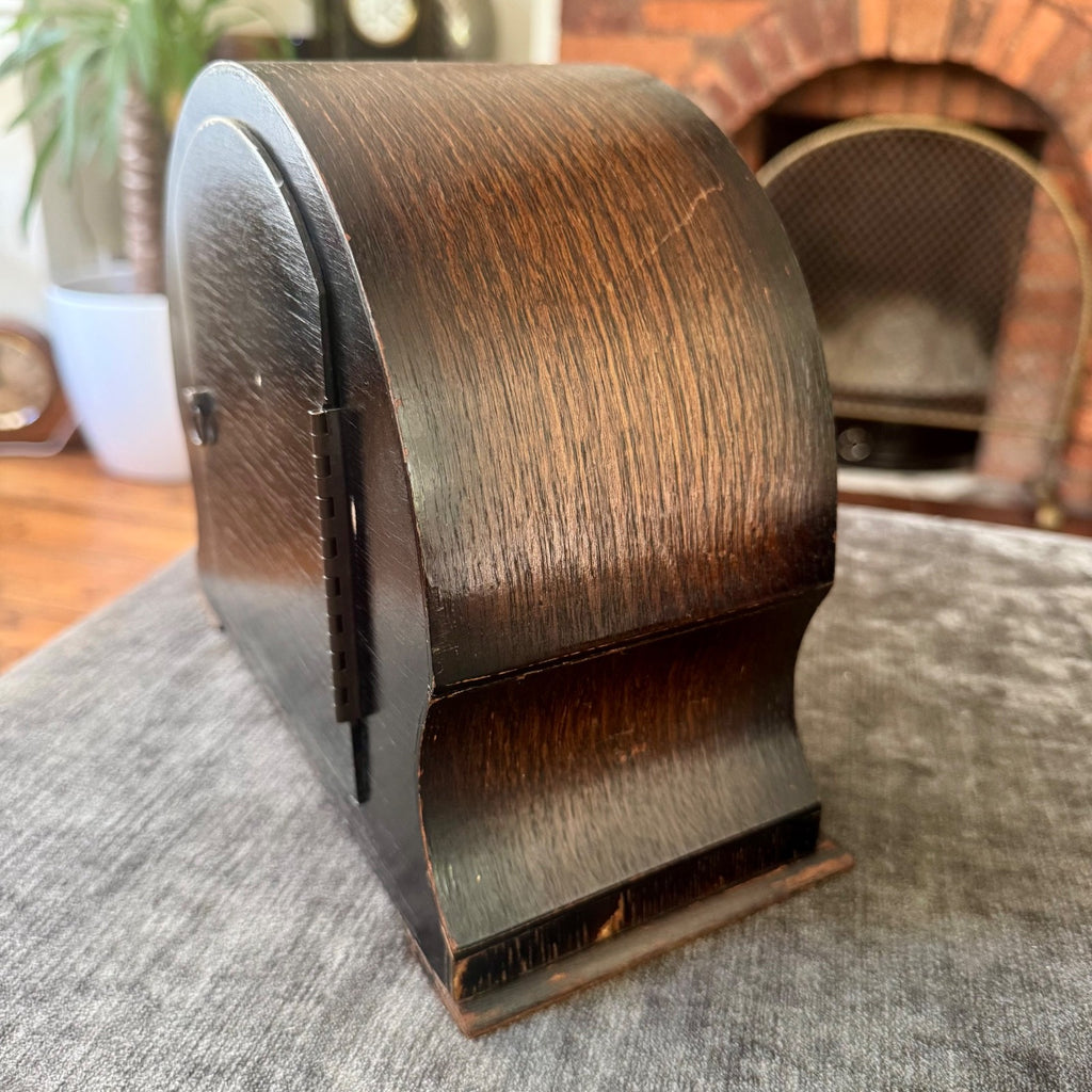 Smiths Enfield Beverley Mantel Clock 1954 Vintage Gong Strike Fully Serviced