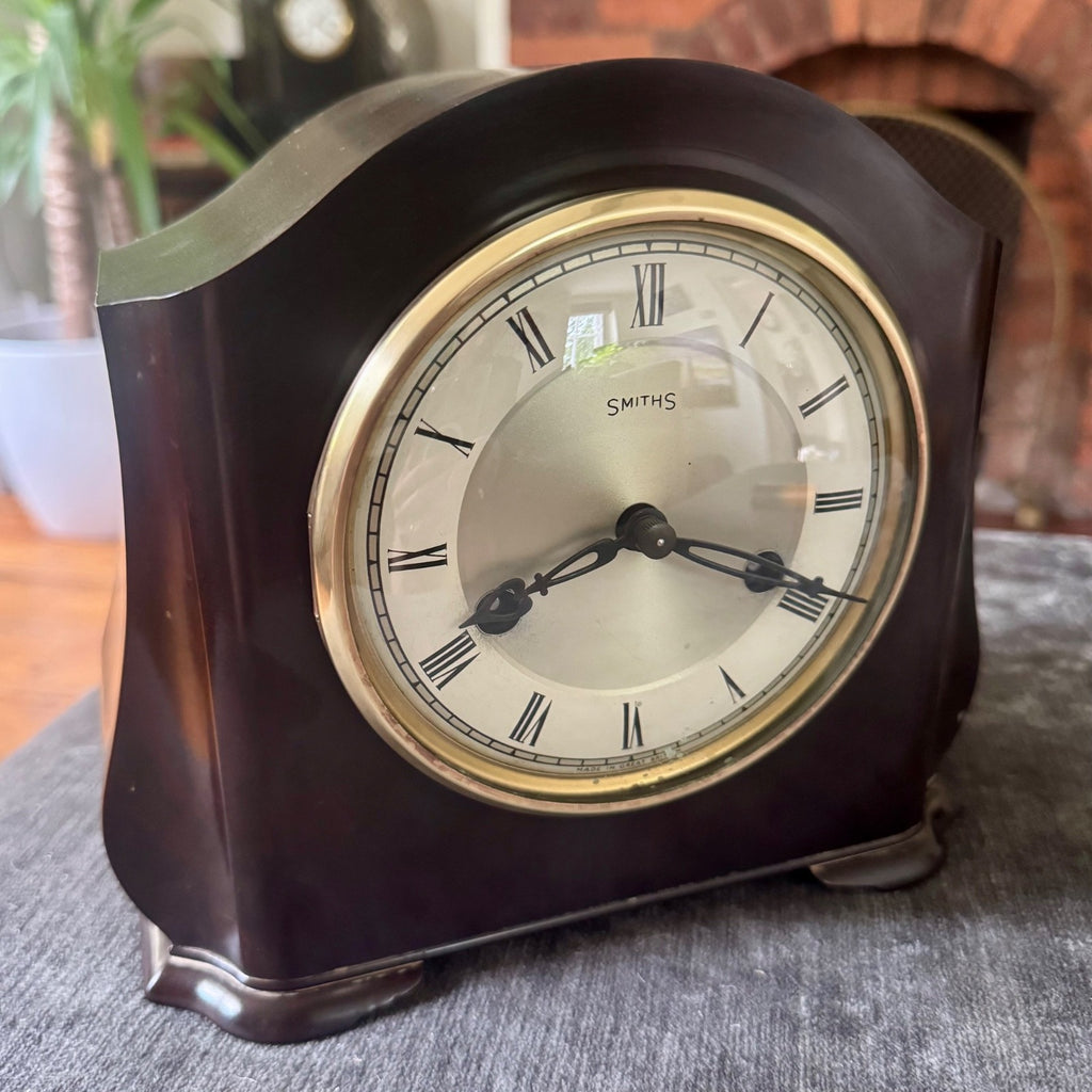 Smiths St Paul’s Bakelite Mantel Clock Bim Bam Chime Fully Serviced Working