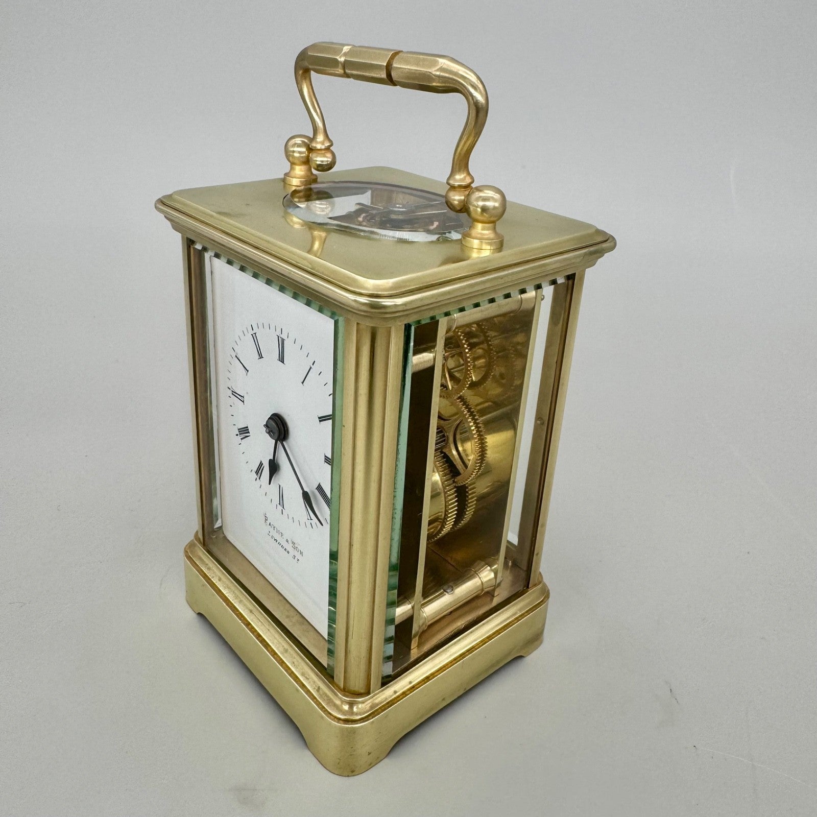 Victorian Dumas Paris Carriage Clock Payne & Son Belgravia London Fully Serviced