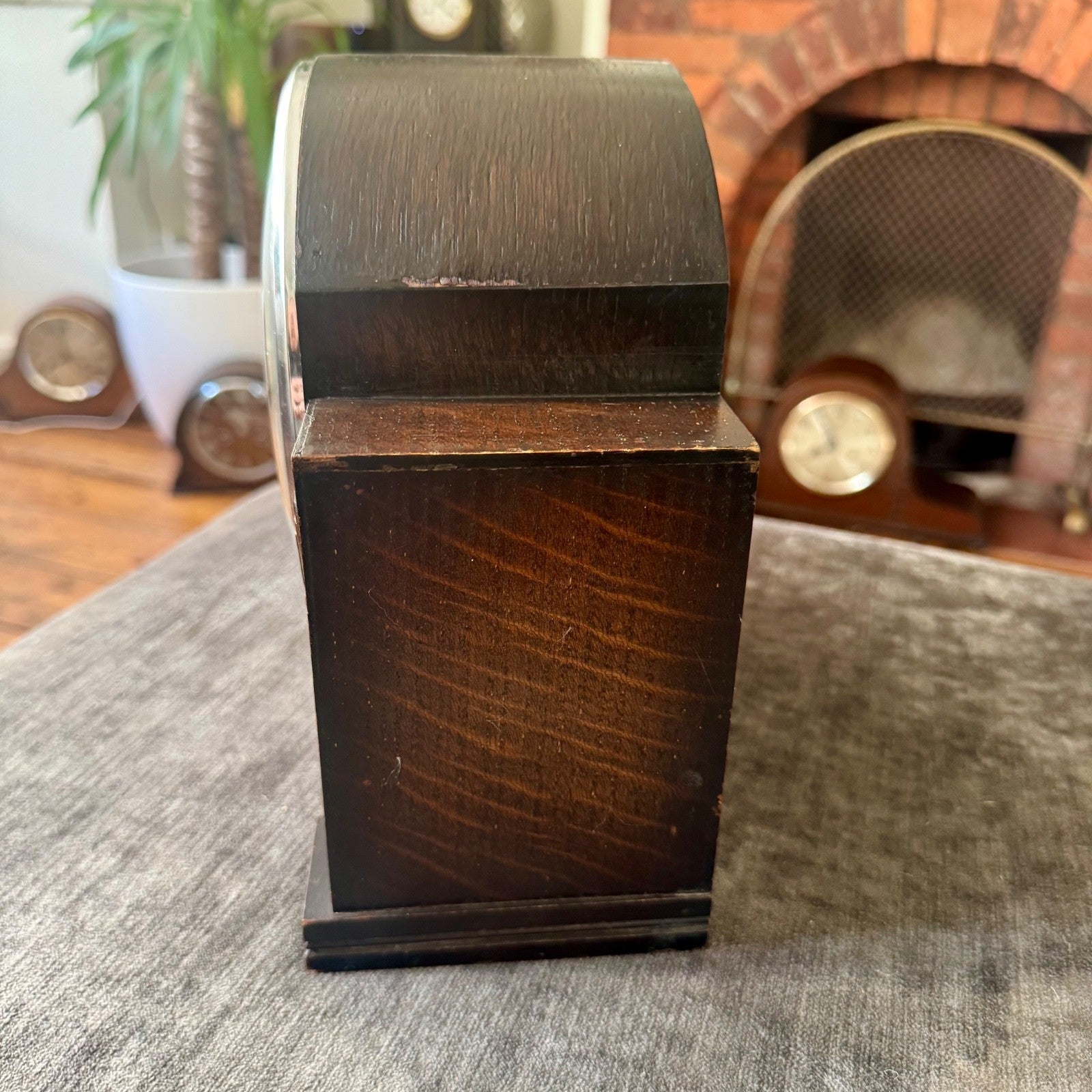 Vintage Smiths Enfield Westminster Chime Mantel Clock 3 Train Fully Serviced