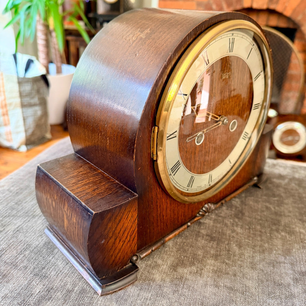 Vintage Smiths Enfield Richmond Striking Mantel Clock Serviced c1955