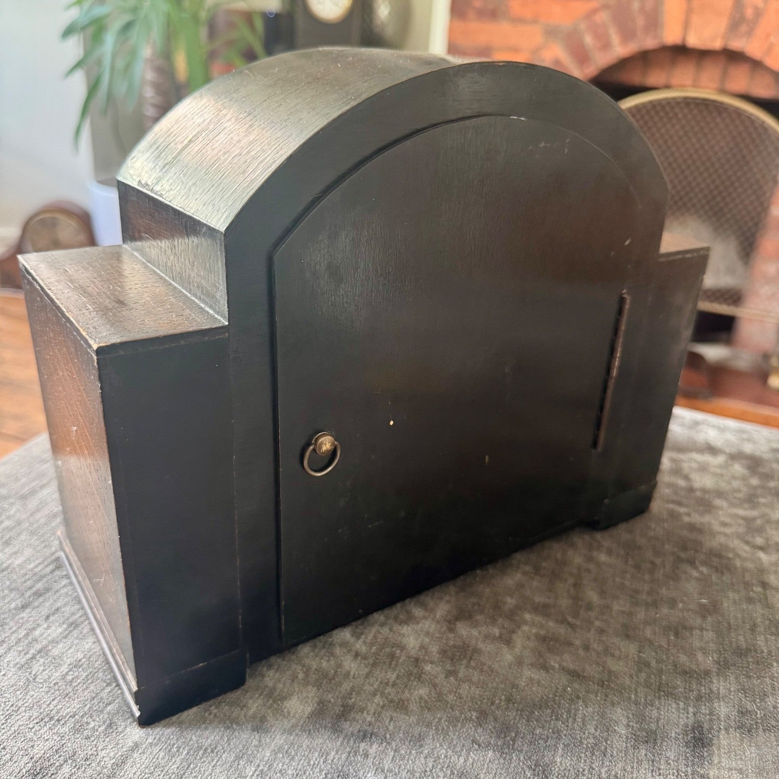 Vintage Smiths Enfield Westminster Chime Mantel Clock 3 Train Fully Serviced