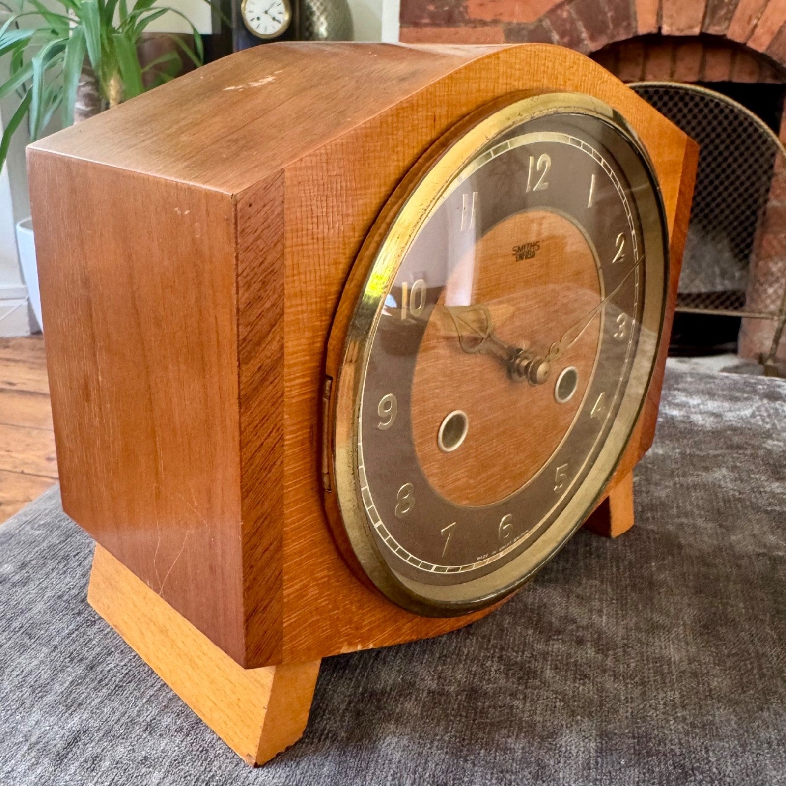 Smiths Enfield Mayflower Mantel Clock – Fully Serviced by Mahn & Co Clock Repair