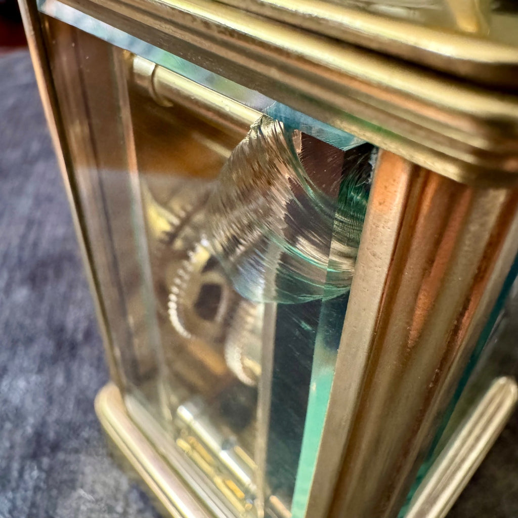 Bracher & Sydenham Reading Brass Carriage Clock Fully Serviced French