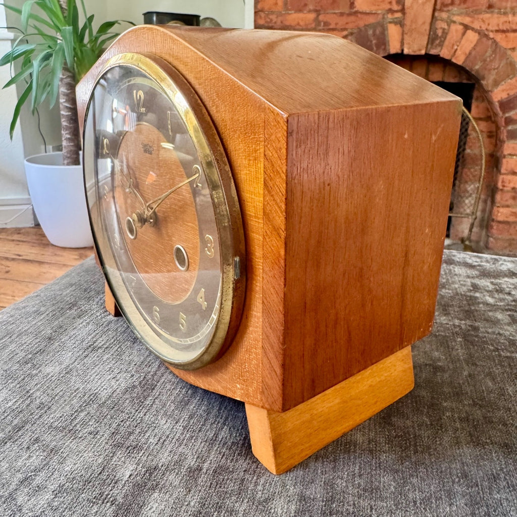 Smiths Enfield Mayflower Mantel Clock – Fully Serviced by Mahn & Co Clock Repair