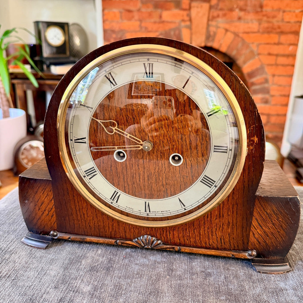Vintage Smiths Enfield Richmond Striking Mantel Clock Serviced c1955