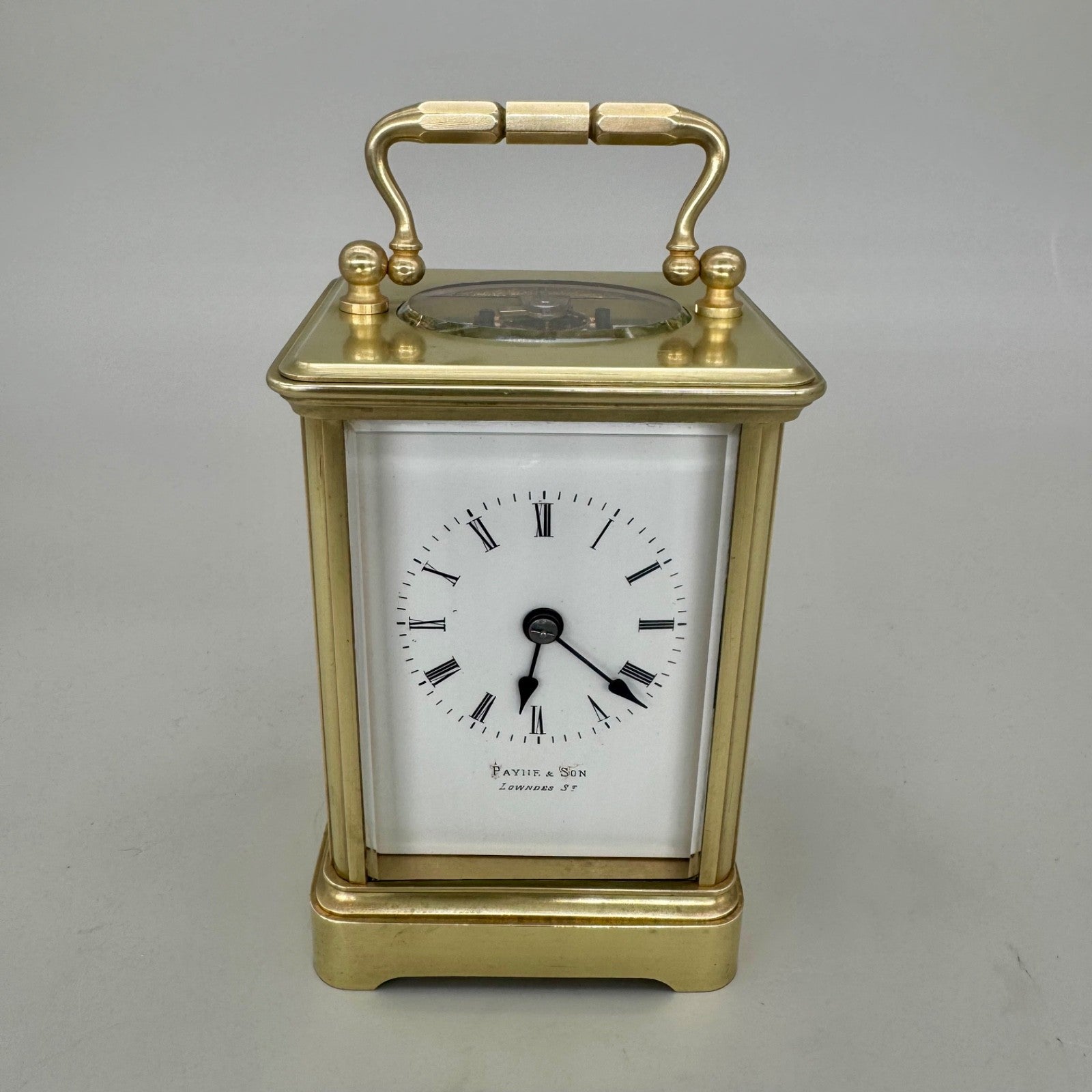 Victorian Dumas Paris Carriage Clock Payne & Son Belgravia London Fully Serviced