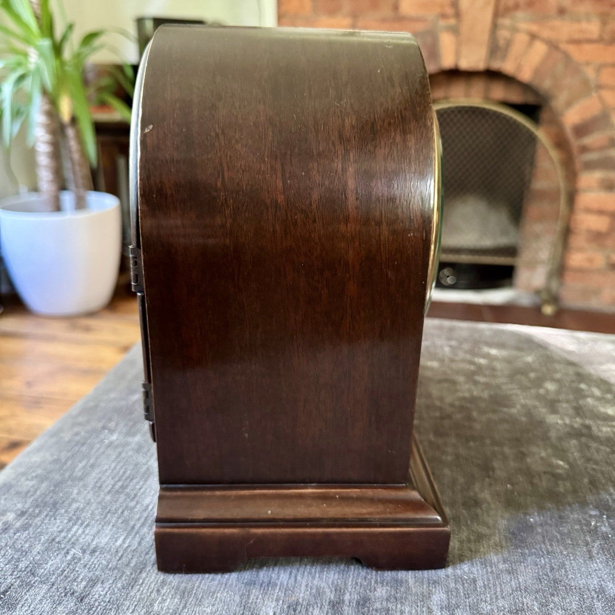 Antique Ansonia American Mantel Clock c1900 Rack & Snail Gong Strike Serviced - Mahn and Co Clock Repairs