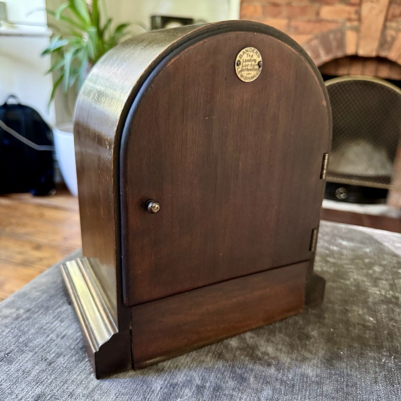 Antique Ansonia American Mantel Clock c1900 Rack & Snail Gong Strike Serviced - Mahn and Co Clock Repairs