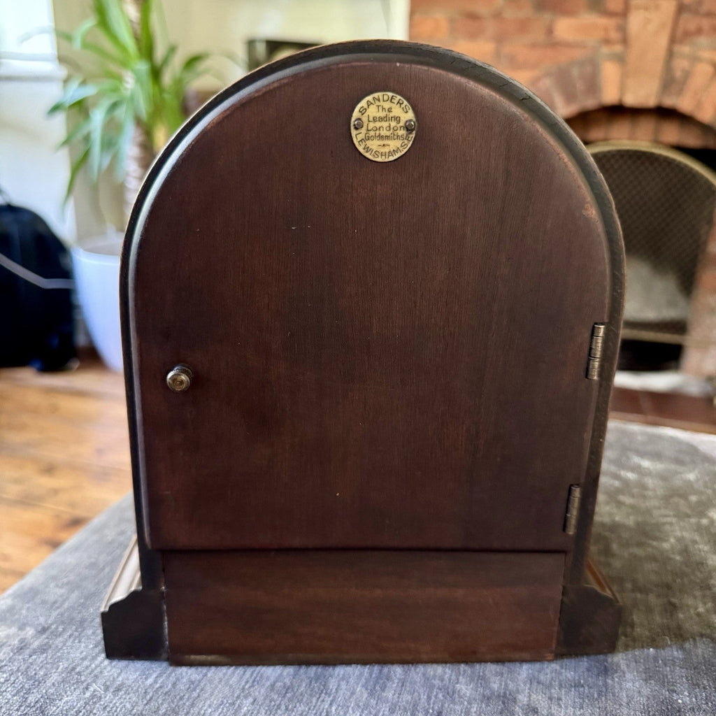 Antique Ansonia American Mantel Clock c1900 Rack & Snail Gong Strike Serviced - Mahn and Co Clock Repairs