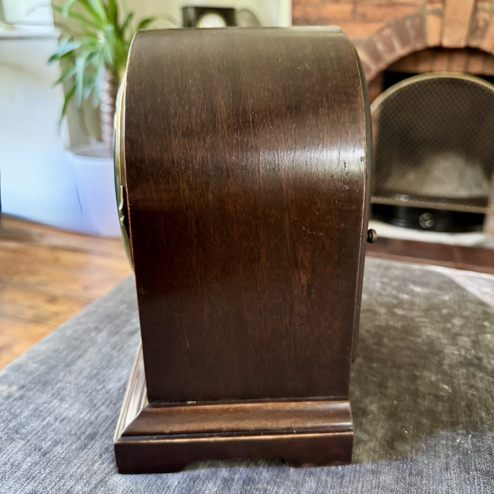 Antique Ansonia American Mantel Clock c1900 Rack & Snail Gong Strike Serviced - Mahn and Co Clock Repairs