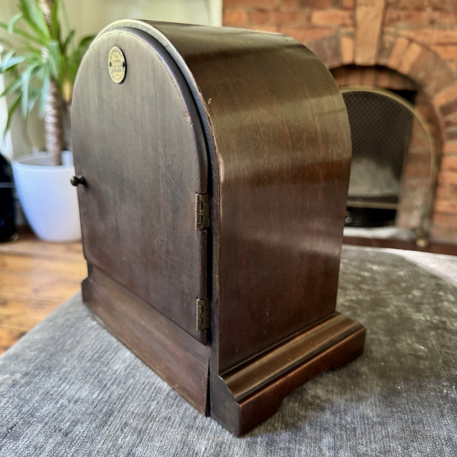 Antique Ansonia American Mantel Clock c1900 Rack & Snail Gong Strike Serviced - Mahn and Co Clock Repairs
