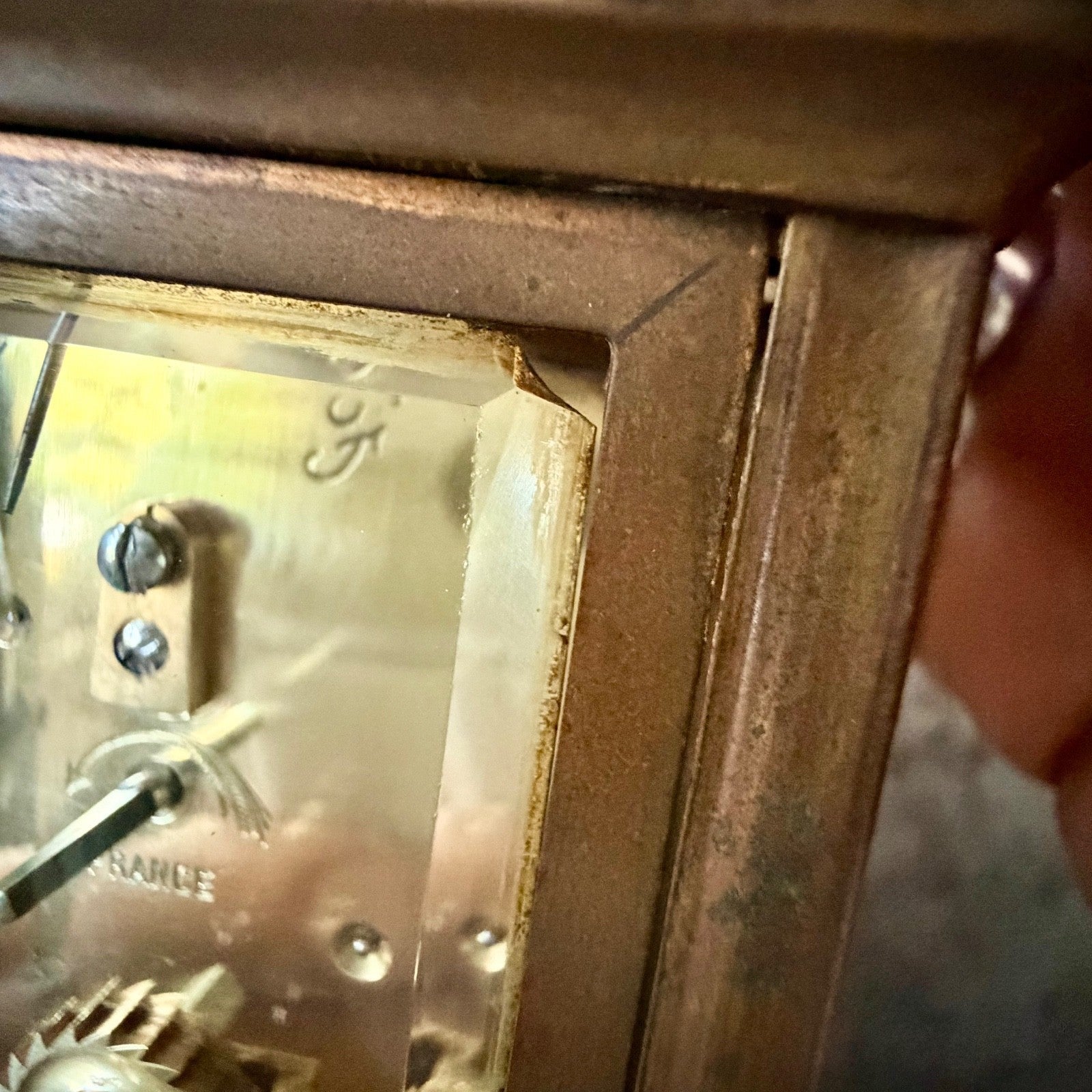 Antique c1880 French Carriage Clock Walters & George London Lever Escapement - Mahn and Co Clock Repairs