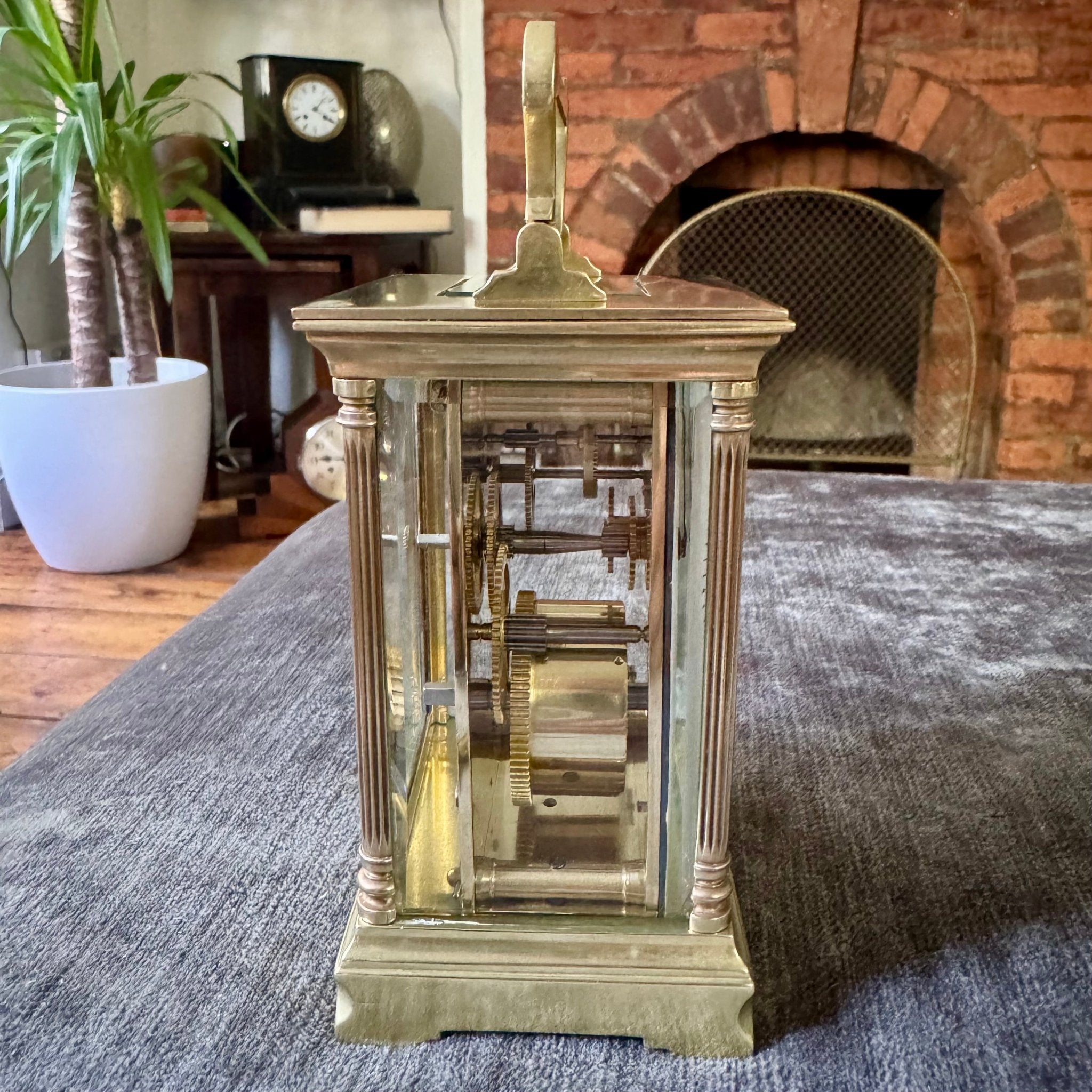 Antique French Five-Glass Carriage Clock - Mahn and Co Clock Repairs