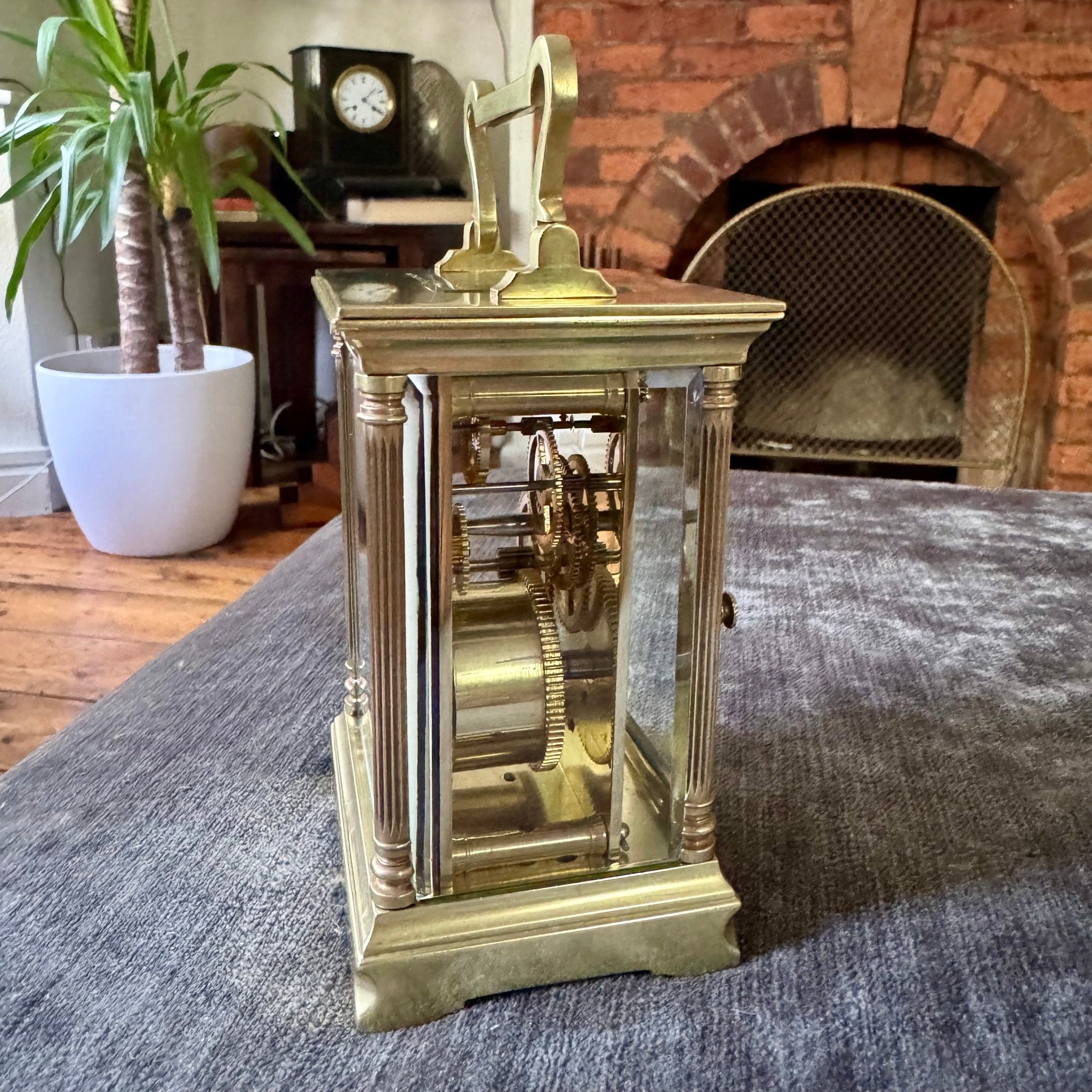 Antique French Five-Glass Carriage Clock - Mahn and Co Clock Repairs