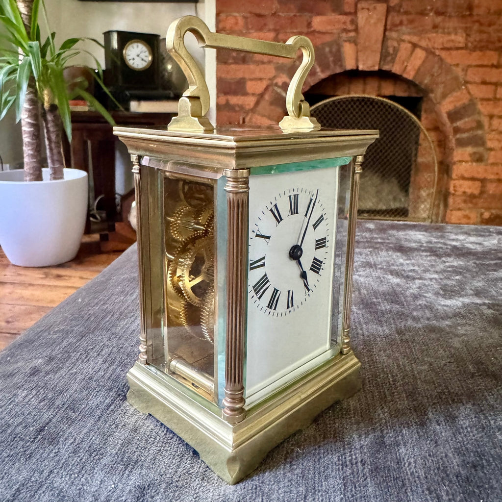 Antique French Five-Glass Carriage Clock - Mahn and Co Clock Repairs