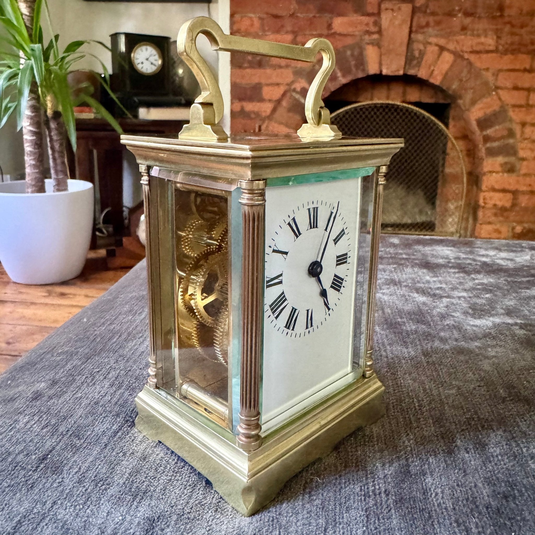 Antique French Five-Glass Carriage Clock - Mahn and Co Clock Repairs