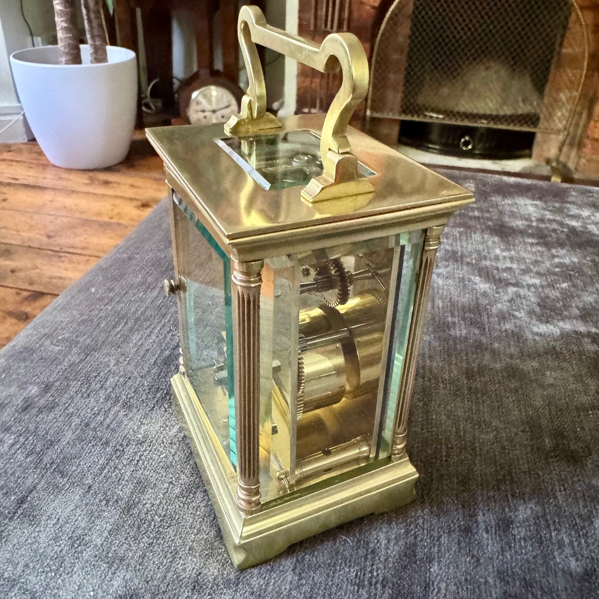 Antique French Five-Glass Carriage Clock - Mahn and Co Clock Repairs