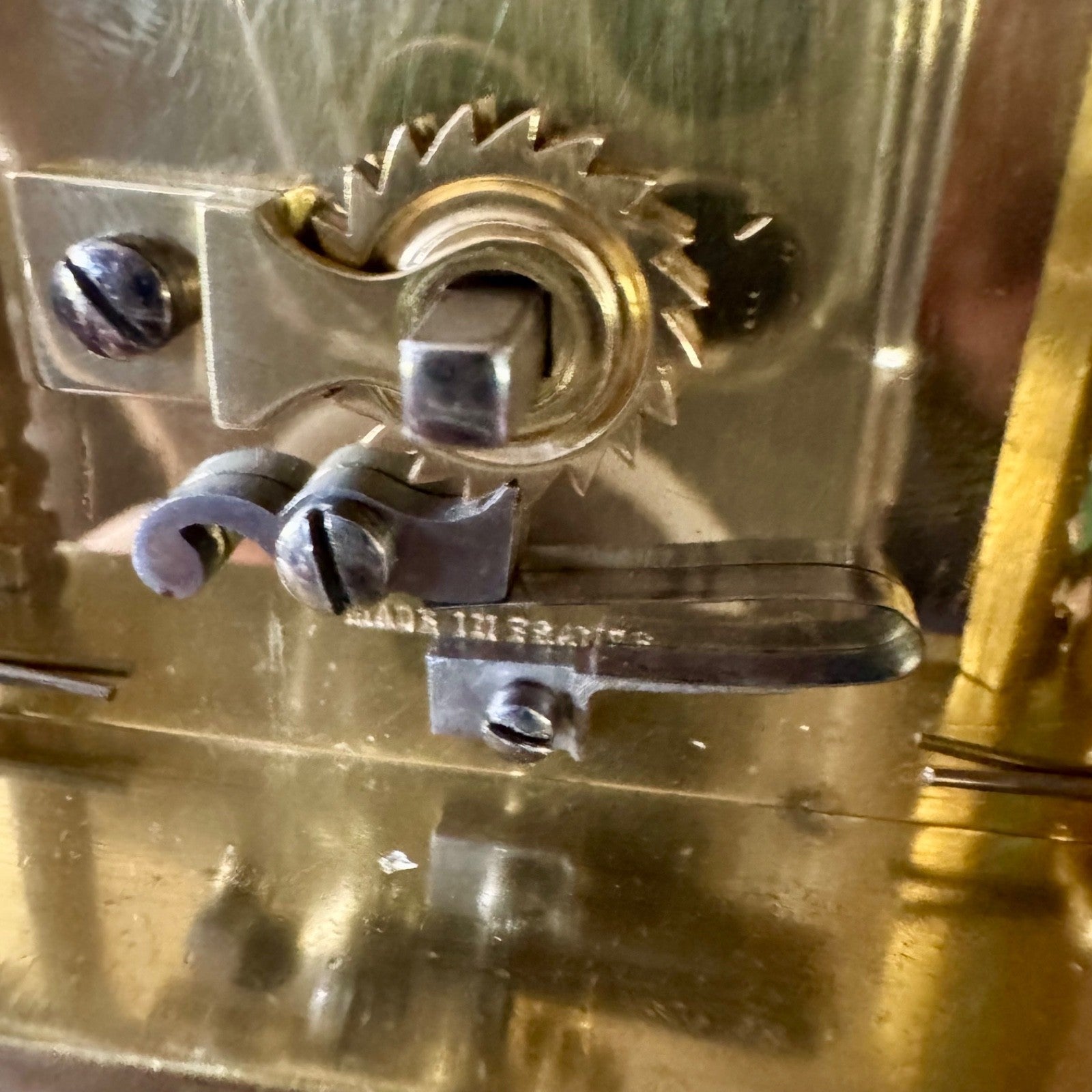 Antique French Five Glass Carriage Clock | Fully Serviced | Timepiece | Made in - Mahn and Co Clock Repairs
