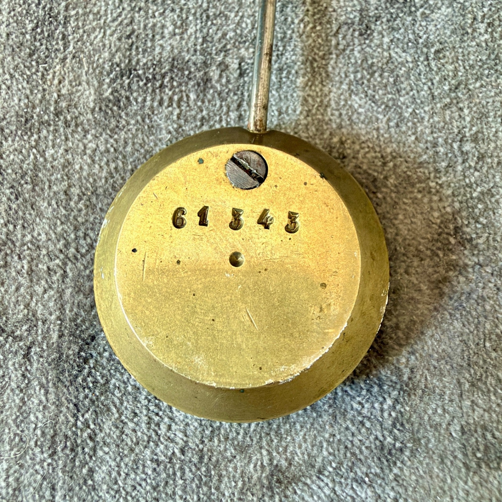 Antique French Japy Freres Slate Marble Mantel Clock Serviced c1880 - Mahn and Co Clock Repairs