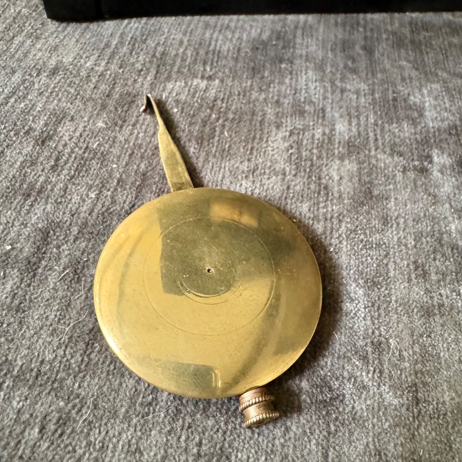 Antique Winterhalder & Hofmeier Library Clock W&H K Movement c1900 Working - Mahn and Co Clock Repairs