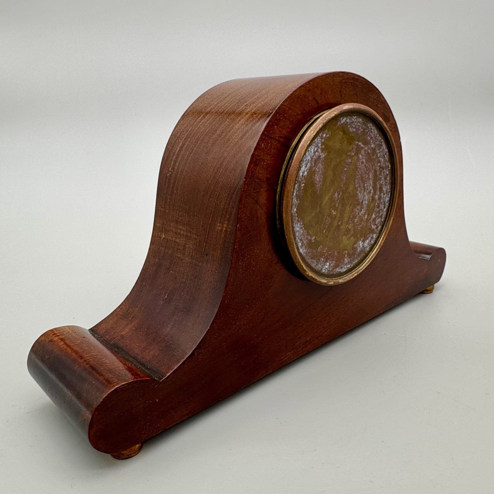 Vintage Mappin & Webb London Mantel Clock Mahogany Case Working Antique Clock - Mahn and Co Clock Repairs