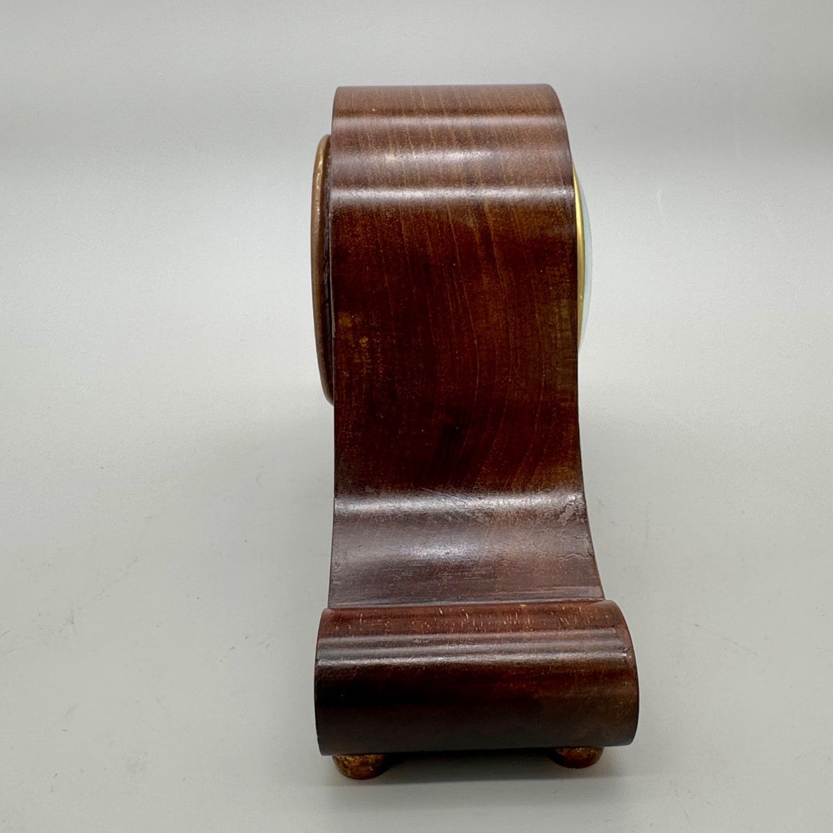 Vintage Mappin & Webb London Mantel Clock Mahogany Case Working Antique Clock - Mahn and Co Clock Repairs